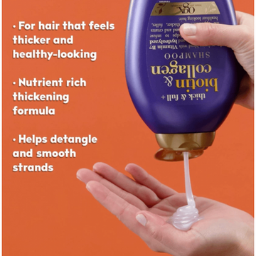 Ogx Thick & Full + Biotin & Collagen Shampoo 385ml